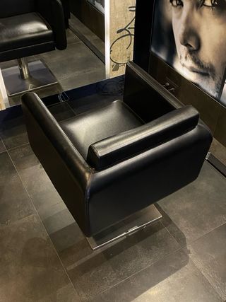 Sillón Peluquería Negro