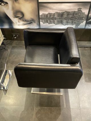 Sillón Peluquería Negro
