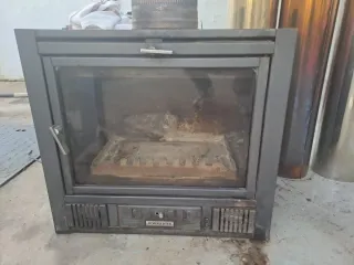 Chimenea ROFER & ROCI Negra y Plateada