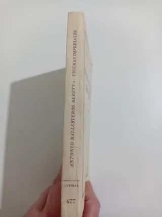 Libro Figuras Imperiales de Antonio Ballesteros
