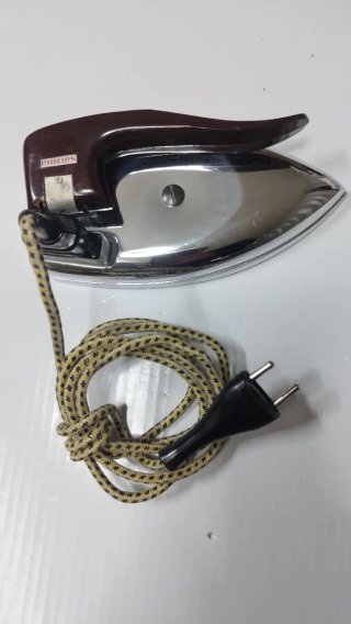 Ferro stiro da viaggio Philips + custodia Vintage