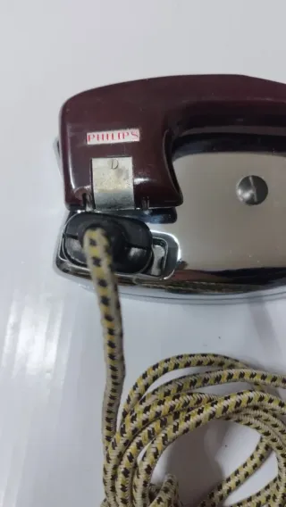 Ferro stiro da viaggio Philips + custodia Vintage