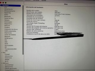 iMac 21.5 - 2017 Plata. Intel i7(mas TOP)-16Gb RAM