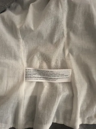 Americana Mango Gris Talla L Mujer