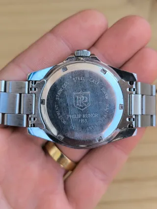 Reloj Diver Philip Runor Sub 40mm Quarz