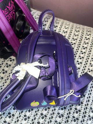 Loungefly Mochila Disney Villanos Morada