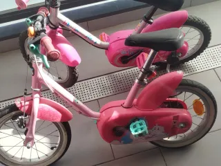 Bicicleta infantil rosa 5-6 años