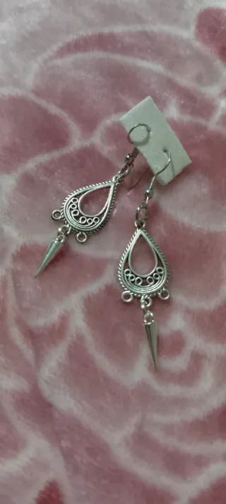 Brincos Prata Estilo Boho