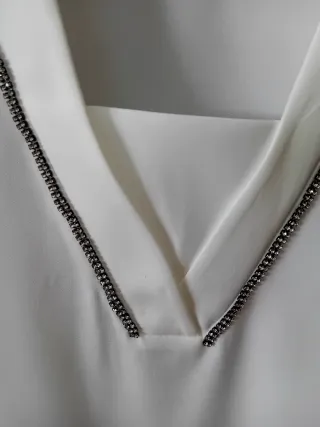 Blusa Cortefiel fiesta Talla S