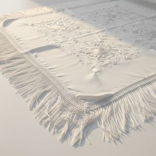 Manton de Flamenco Blanco