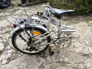 Bicicleta Plegable Zippy Conor - Plata REBAJADA