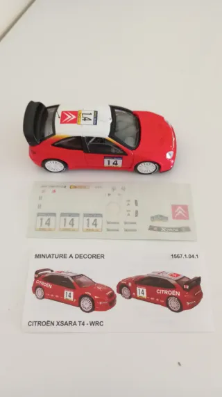 Citroen Xsara T4 WRC Coche Miniatura