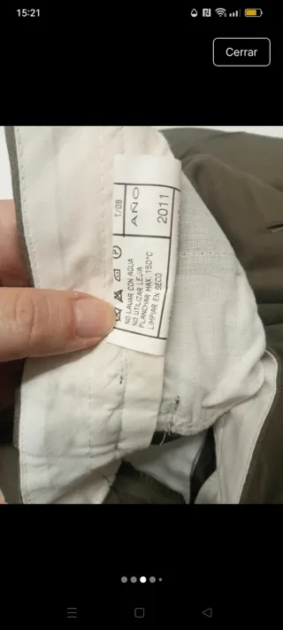 Pantalón militar Ejército Tierra Verde Oliva