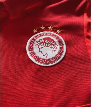 Polo Adidas Olympiakos Rojo Talla M