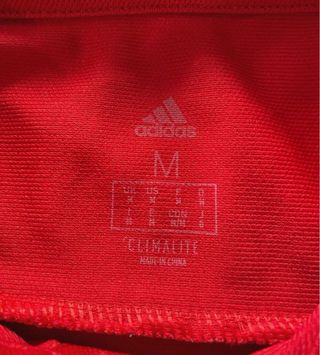 Polo Adidas Olympiakos Rojo Talla M