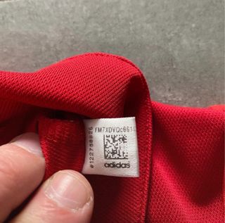 Polo Adidas Olympiakos Rojo Talla M