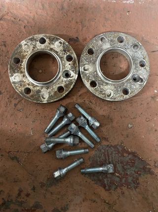 Separadores y tornillos bmw e46 2cm