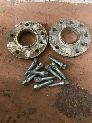 Separadores y tornillos bmw e46 2cm