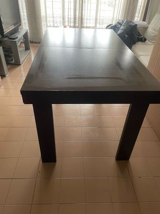 Mesa de comedor extensible madera