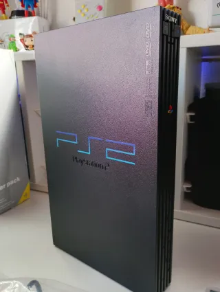 PS2 FAT Caja Original + 6 Juegos
