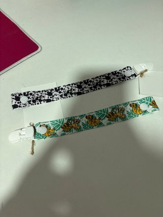 Chupeteros de tela Disney