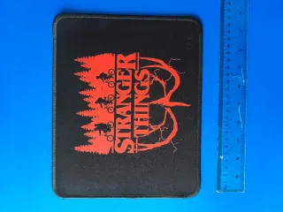 Alfombrilla Ratón Stranger Things Roja Negra