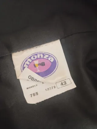 Chaleco camarera Monza Talla 42 Negro