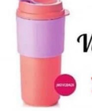 Vaso Tupperware Hermético Rosa y Morado