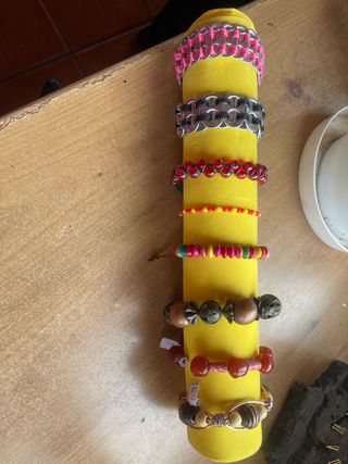 Lote de 7 pulseras artesanales