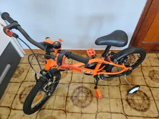 Bicicleta infantil B'TWIN naranja