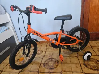 Bicicleta infantil B'TWIN naranja
