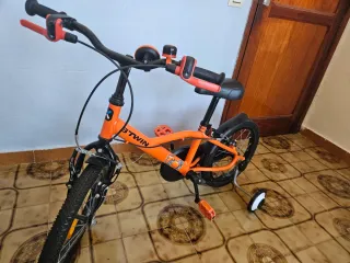 Bicicleta infantil B'TWIN naranja