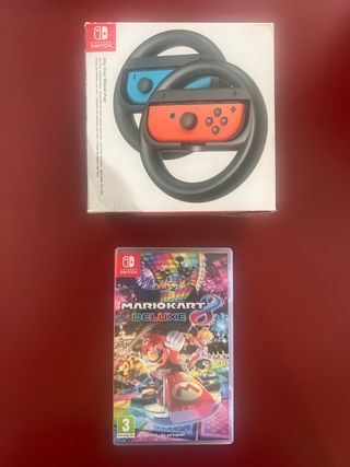 Mario Kart 8 Deluxe + Volantes Joy-Con