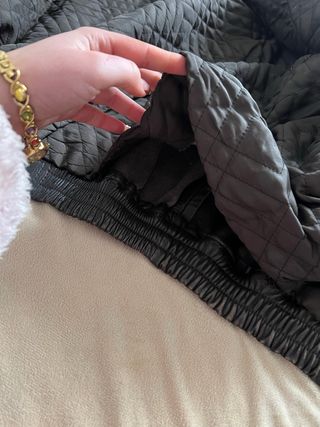 chaqueta de piel auténtica vintage