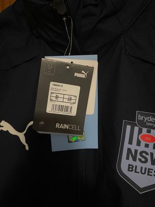 Cortavientos Sudadera NSW Blues Puma