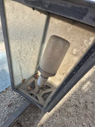 Farol exterior rústico/clásico