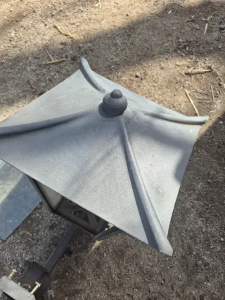 Farol exterior rústico/clásico