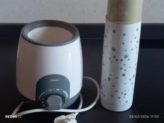 Calientabiberones y termo Jane