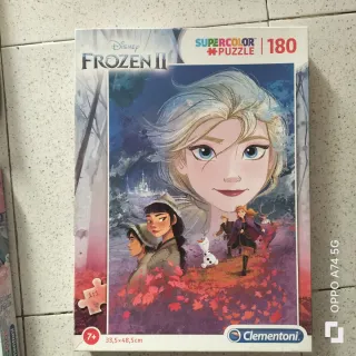 Lote 3 Puzzles Disney Frozen Clementoni