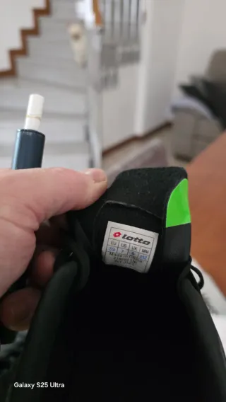 Scarpe Lotto calcetto nere e verdi