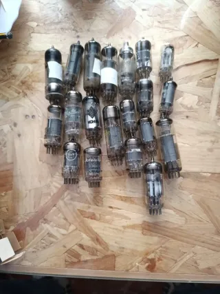 Lote Válvulas Radio Antiguas