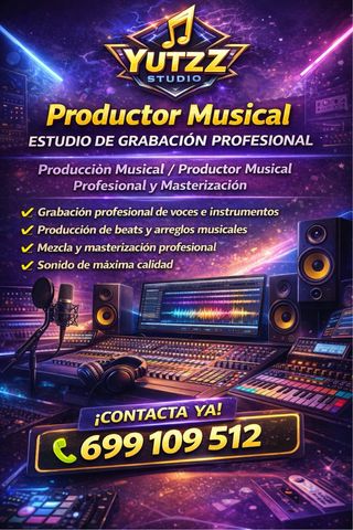 Productor Musical Profesional YUTZZ STUDIO