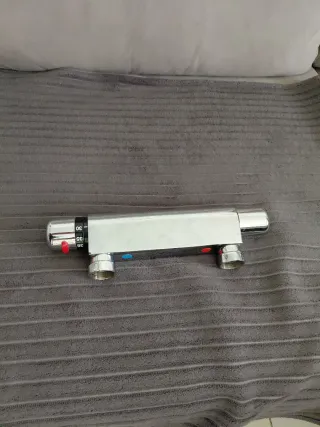 Grifería Termostática Ducha Plata