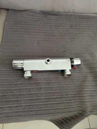 Grifería Termostática Ducha Plata