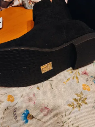 Botines negros talla 38 nuevos