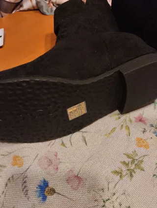 Botines negros talla 38 nuevos