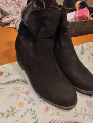 Botines negros talla 38 nuevos