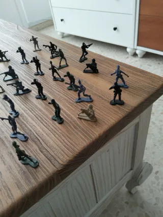 Soldatini di plastica vintage anni '70