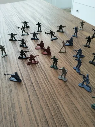 Soldatini di plastica vintage anni '70