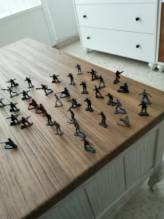 Soldatini di plastica vintage anni '70